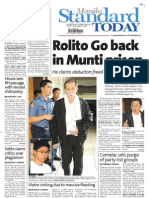 Manila Standard Today - August 17, 2012 Issue