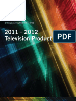 2011 2012TelevisionProductGuide