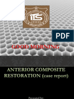 Case Presentation On Anterior Composite Restoration