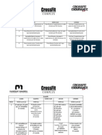 Programa Inicial de Acondicionamiento General de CrossFit Endurance para Triatletas