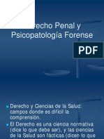 Derecho Penal y Psicopatologia Forense