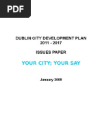 Dev Plan Issues Paper - Jan 2009