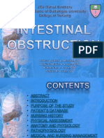 CP Intestinal Obstruction Intestinal Obstruction