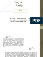 Toxicología Alimentaria