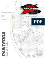 Pantera 50cc Yellow Scooter Manual