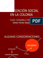 Organización Social en La Colonia