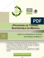 Programa de Turismo Sustentable en México