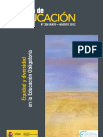 Equidad y Diversidad en La Educación Obligatoria