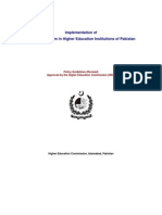 Draft of HEC Policy Guidlines