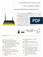 f3434 HSPA 3g Router Specification and User Manual