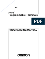 Programmable Terminals: Programming Manual