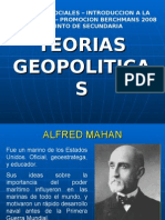 Teorias Geopoliticas