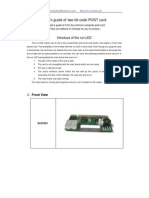 Diagnostic Card User Manual