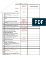 US Recruiters Screening Queries