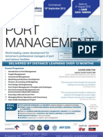 FLR2294 - Diploma in Port Management FLR2294HA101