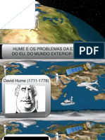 Hume e Os Problemas Da Existência Do Eu, Do Mundo Exterior e de Deus