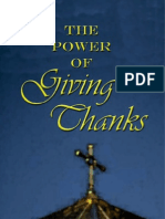 The Power of Giving Thanks