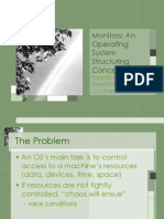 Monitors: An Operating System Structuring Concept: Paper by C. A. R. Hoare Presentation by Emerson Murphy-Hill