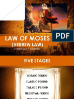 Law of Moses - Philo Report