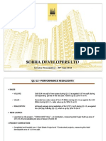 SOBHA DEVELOPERS LTD Investor Presentation