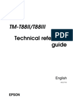 Epson TM-T88III Technical Reference