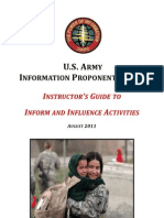 US Army Information Operations Instructors Guide