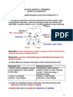 Electrochem Understanding - Answers