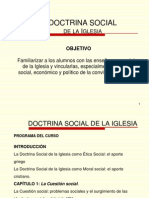 Doctrina Social de La Iglesia