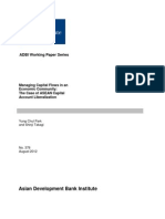 ADBI Working Paper Series: Asian Development Bank Institute