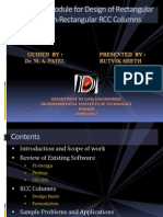 Software Module For RCC Column Design