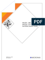 Sensor Hall 504E Datasheet