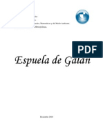 Informe Proyecto de Espuela de Galan