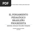 El Pensamiento Pedagógico Brasileño Progresista