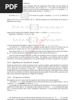 Trayectorias y Matrices