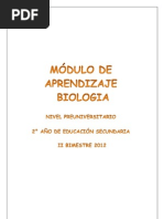 Modulo de Biologia 2°