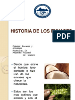 Historia de Los Envases