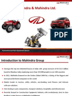 Mahindra Earthmaster - An Introduction