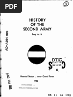 WWII 2nd Army History