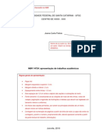 Modelo de Trabalho Academico