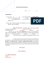 NOTIFICAÇÃO EXTRAJUDICIAL - Depósito de Valores em Conta Corrente Errada