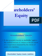 Shareholders Equity