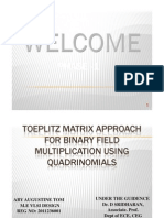 Binary Field Multiplication