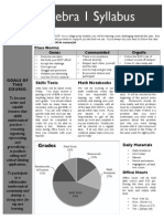 DCP Algebra Syllabus Final Draft