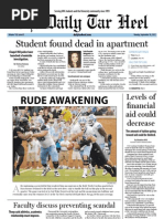 The Daily Tar Heel For September 10, 2012