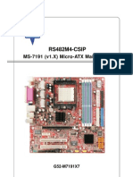 E7191v1.3 (CSIP) Motherboard