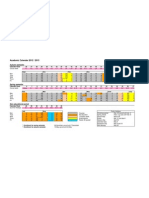 Academic Calendar 2012-2013