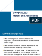 Swap Ratio