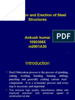 Fabrication and Erection of Steel Structure