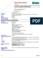 Material Safety Data Sheet: Section 1. Chemical Product and Company Identification