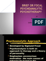 Brief Psychoanalysis